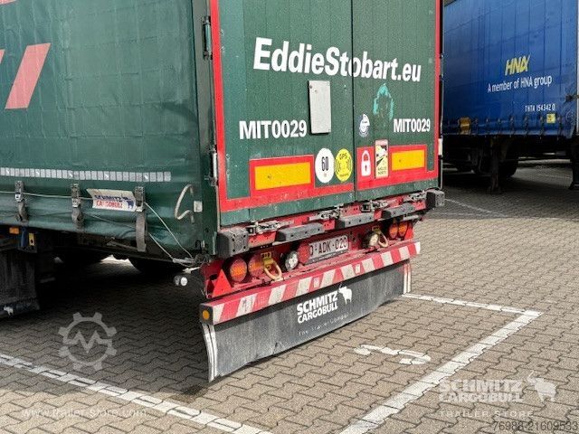 Åben sættevogn med presenning Schmitz Cargobull Curtainsider Mega Getränke