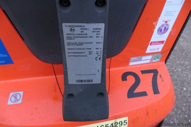 Manual stacker bt SWE 080L