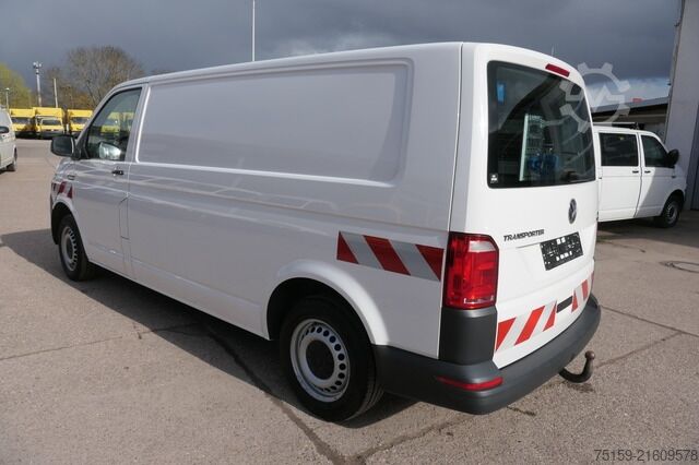 Furgão de painéis Volkswagen T6 Transporter 2.0 TDI lang 4Motion KLIMA AHK Werkstatteinbauten COC Euro 6