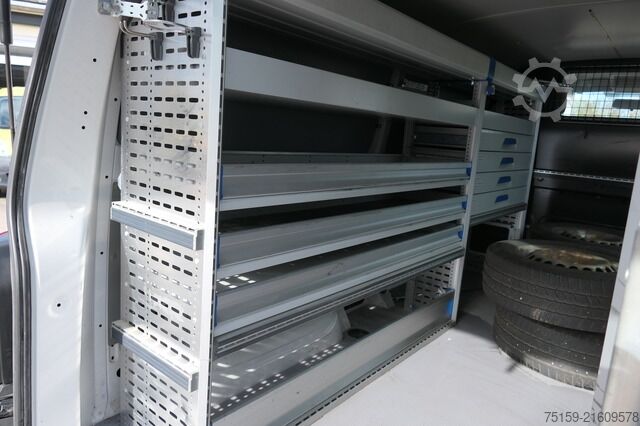 Furgão de painéis Volkswagen T6 Transporter 2.0 TDI lang 4Motion KLIMA AHK Werkstatteinbauten COC Euro 6