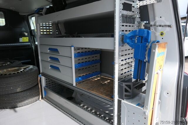 Furgão de painéis Volkswagen T6 Transporter 2.0 TDI lang 4Motion KLIMA AHK Werkstatteinbauten COC Euro 6