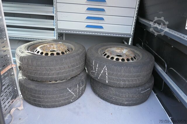 Furgão de painéis Volkswagen T6 Transporter 2.0 TDI lang 4Motion KLIMA AHK Werkstatteinbauten COC Euro 6