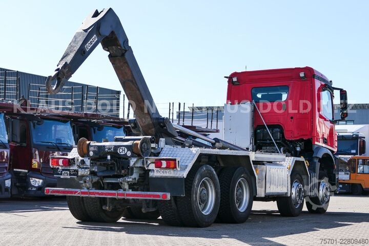 Kroghejselastbil MERCEDES-BENZ Arocs 3248 Abrollkipper mobas Retarder 8x4 Euro6