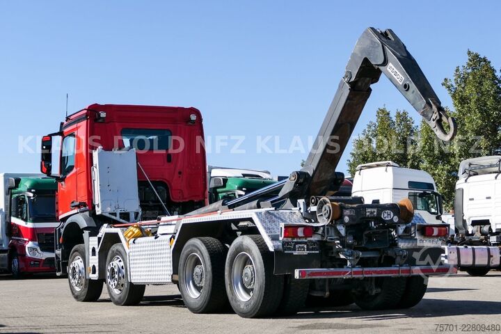 Kroghejselastbil MERCEDES-BENZ Arocs 3248 Abrollkipper mobas Retarder 8x4 Euro6