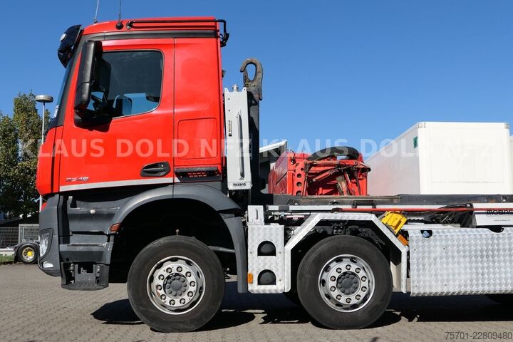 Kroghejselastbil MERCEDES-BENZ Arocs 3248 Abrollkipper mobas Retarder 8x4 Euro6
