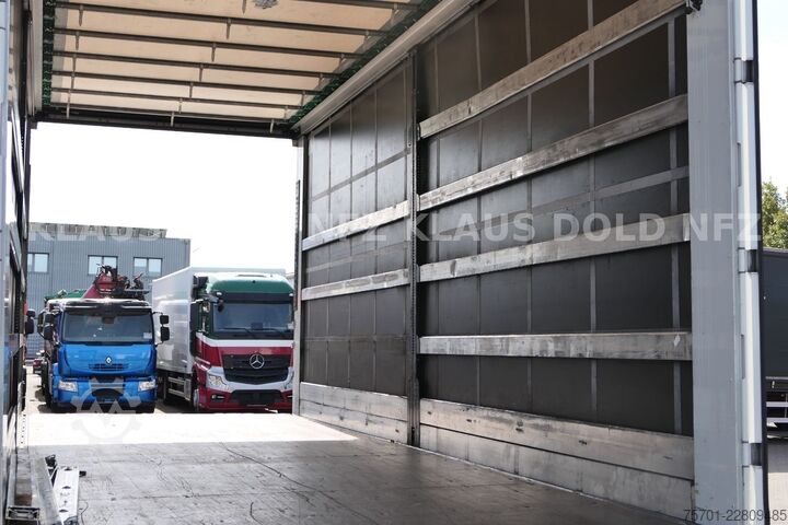 Åben trailer med presenning SCHWARZMÜLLER PA 2/E Pritsche Plane Durchladesystem