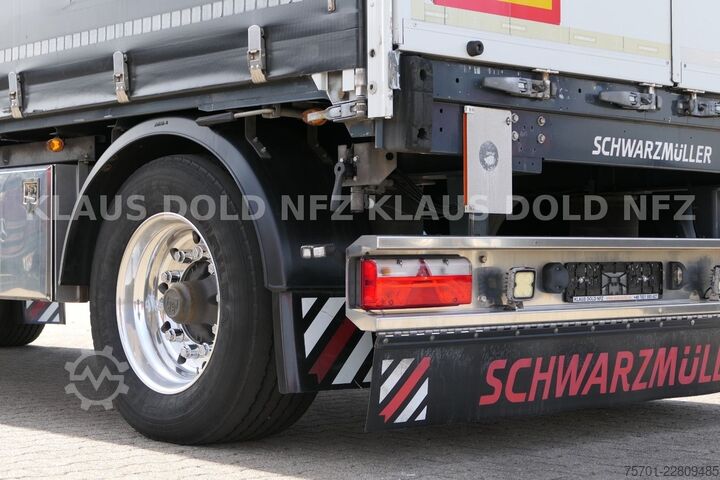 Åben trailer med presenning SCHWARZMÜLLER PA 2/E Pritsche Plane Durchladesystem