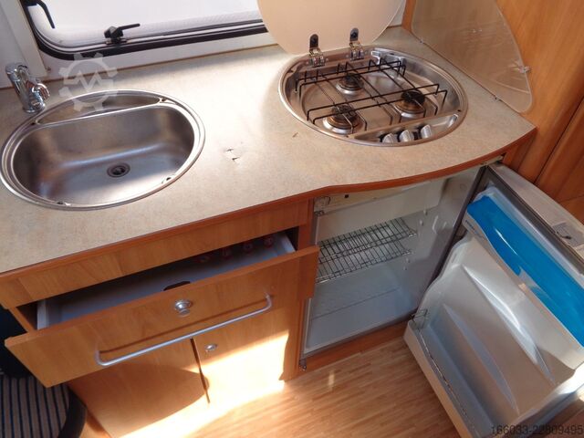 Karavan HYMER/ERIBA Moving 540 *Etagenbett*Mover*ATC*Citiwasser*