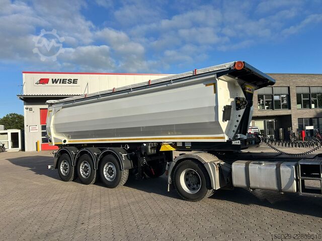 Tiptrailer KÄSSBOHRER SKS.Y 27m³ Stahlmulde Cramaro elektr. Verdeck
