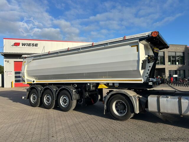 Tiptrailer KÄSSBOHRER SKS.Y 27m³ Stahlmulde Cramaro elektr. Verdeck
