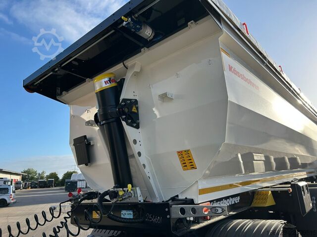 Tiptrailer KÄSSBOHRER SKS.Y 27m³ Stahlmulde Cramaro elektr. Verdeck