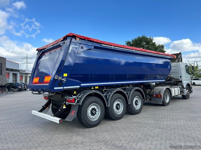 Tiptrailer KÄSSBOHRER SKS.Y 27m³ Stahlmulde Cramaro elektr. Verdeck