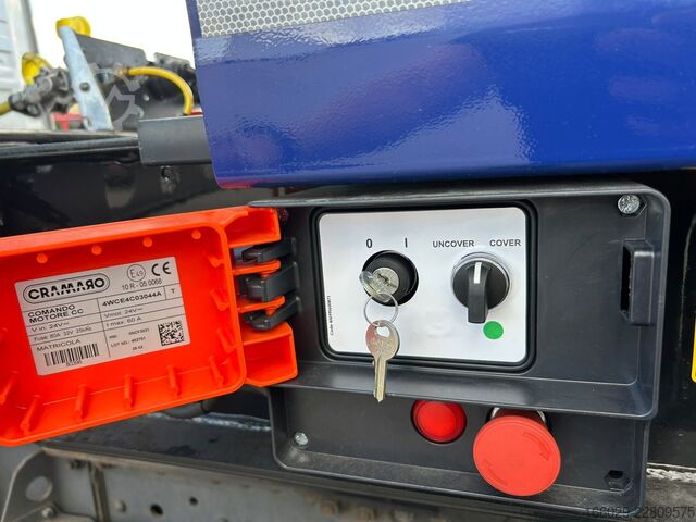 Tiptrailer KÄSSBOHRER SKS.Y 27m³ Stahlmulde Cramaro elektr. Verdeck