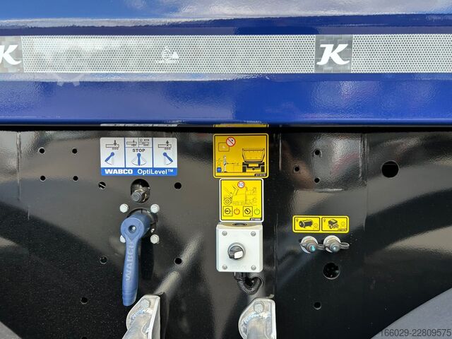Tiptrailer KÄSSBOHRER SKS.Y 27m³ Stahlmulde Cramaro elektr. Verdeck