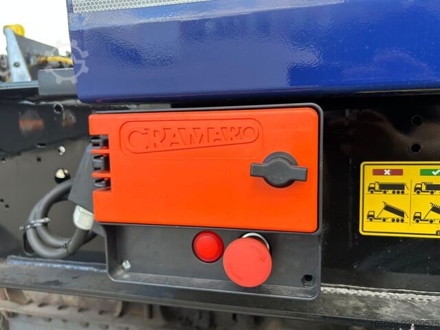 Tiptrailer KÄSSBOHRER SKS.Y 27m³ Stahlmulde Cramaro elektr. Verdeck