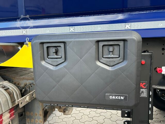 Tiptrailer KÄSSBOHRER SKS.Y 27m³ Stahlmulde Cramaro elektr. Verdeck