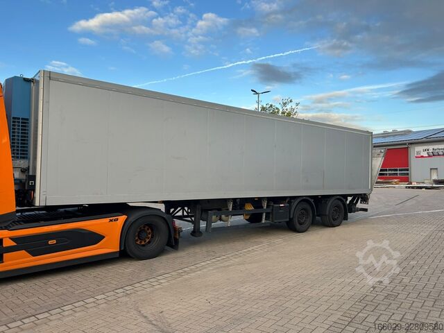 Box-semitrailer  Rohr Kühlkoffer mit Elektro Kühler und LBW