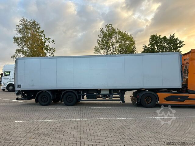 Box-semitrailer  Rohr Kühlkoffer mit Elektro Kühler und LBW