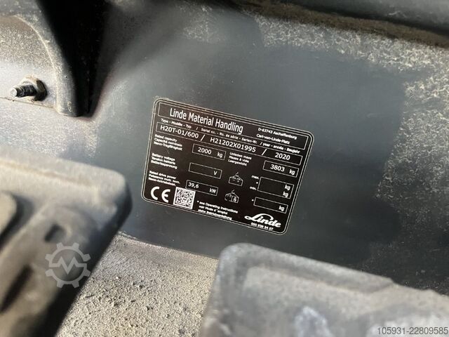 LPG gaffeltrucks Linde H20T-01
