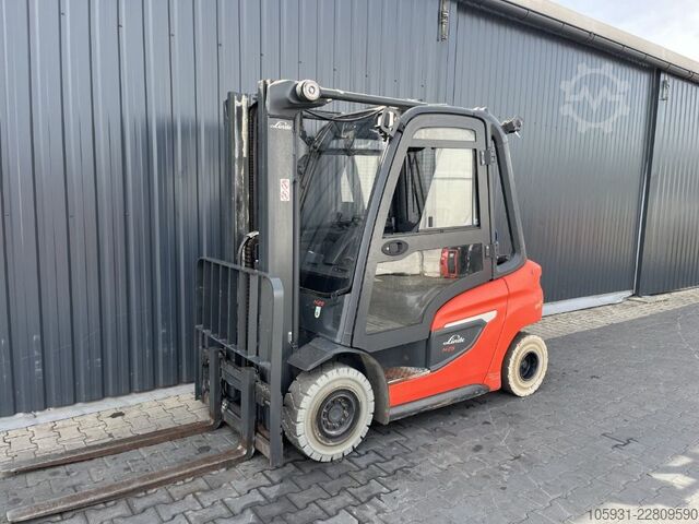 LPG gaffeltrucks Linde H25T-01