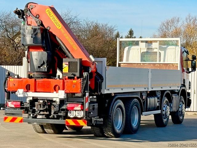 Autolaadkraan SCANIA P 450* PRITSCHE 6,90m * PK 23002- SH C FUNK *8x4