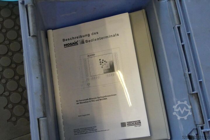 Spuitgietmachine inclusief randapparatuur FERROMATIK MILACRON K-TEC 40