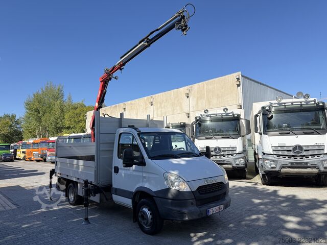 Pritschenwagen Iveco Daily 65C15 Kran Fassi F50