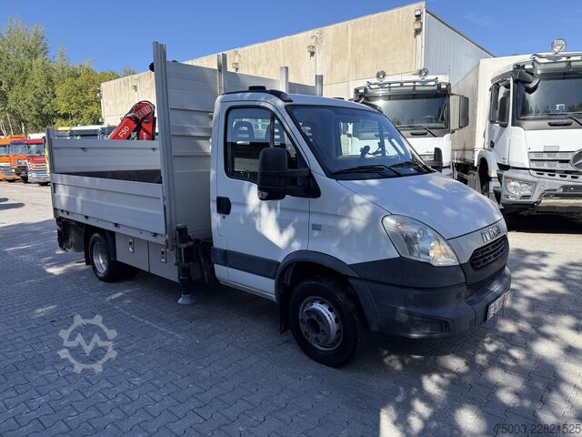 Pritschenwagen Iveco Daily 65C15 Kran Fassi F50
