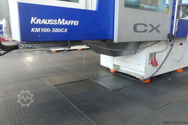Sprøjtestøbemaskine KM-100-380CX KraussMaffei KM 110-380 CX