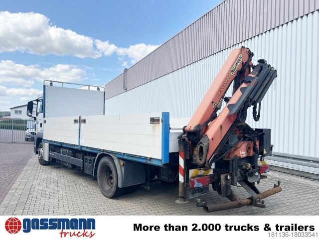 Vrachtauto met open laadbak MAN TGS 18.400 4X2 BL, Kran PK 12002-EH B Funk, 2x AHK