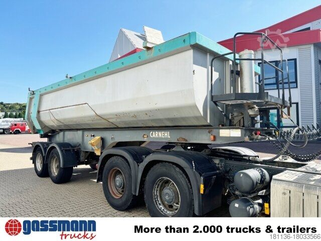 Kippers oplegger Carnehl CHKS/HH, Stahlmulde ca. 25m³