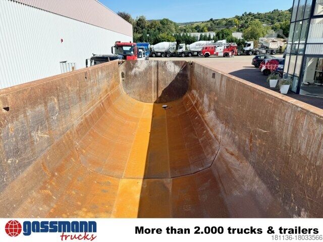 Kippers oplegger Carnehl CHKS/HH, Stahlmulde ca. 25m³