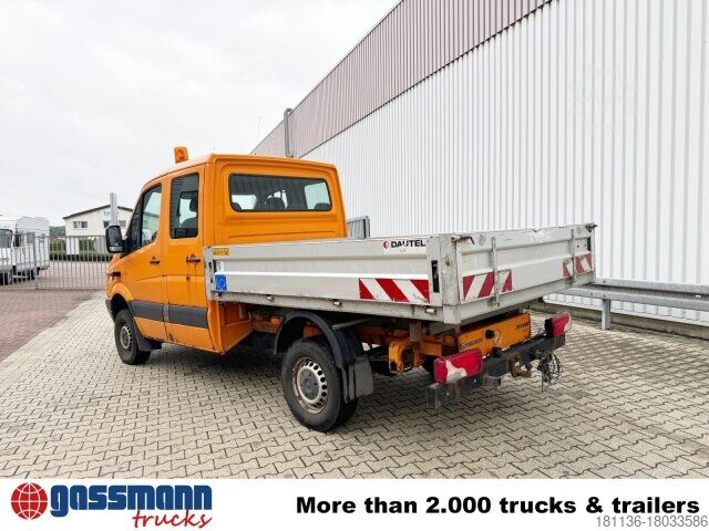 Pick-up bestelwagen Mercedes-Benz Sprinter 313 CDI 4x4 Doka, Kipper, AT-Motor!