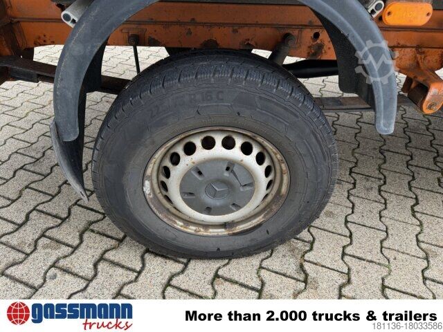 Pick-up bestelwagen Mercedes-Benz Sprinter 313 CDI 4x4 Doka, Kipper, AT-Motor!