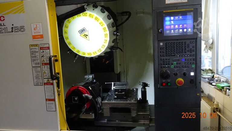 Lodret bearbejdningscenter FANUC Robodrill Alpha D21LiB5