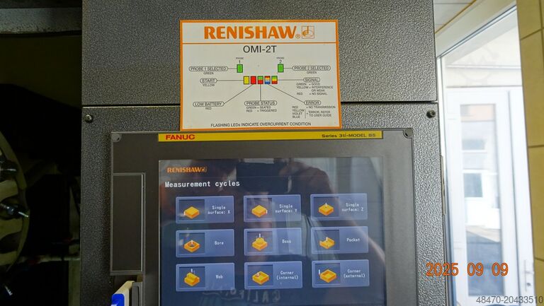 Lodret bearbejdningscenter FANUC Robodrill Alpha D21LiB5