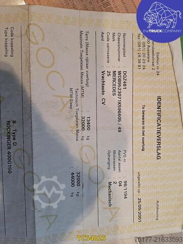 Konténerszállítás Mercedes-Benz Actros 3235