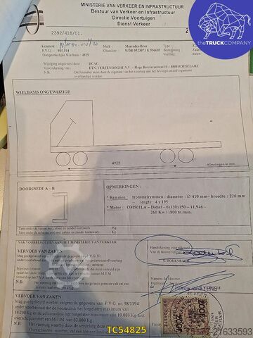 Konténerszállítás Mercedes-Benz Actros 3235