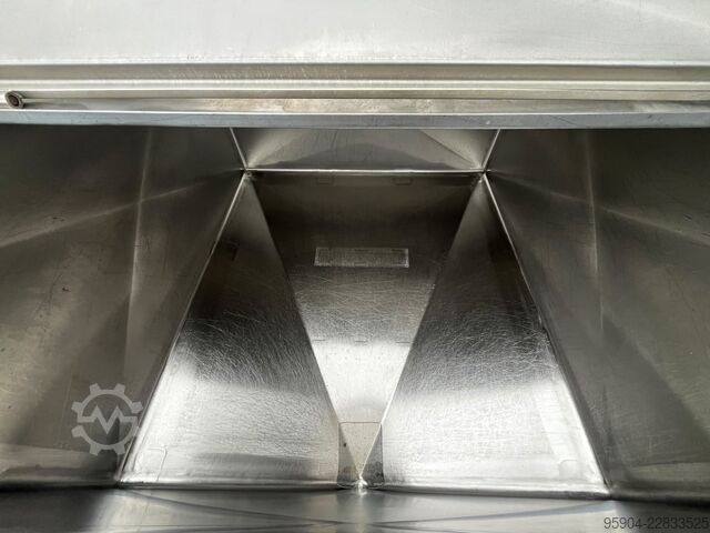 Serbatoio/vasca da 1500 litri in acciaio inox 316 316 Process Stainless Steel Tank 1500 Lt BCD Process Vessal