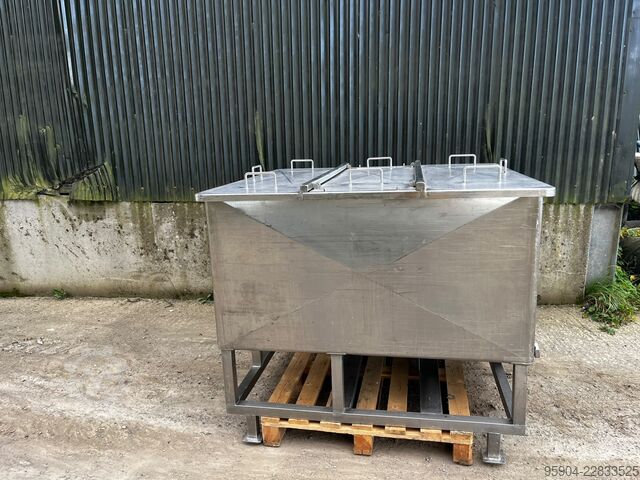 Serbatoio/vasca da 1500 litri in acciaio inox 316 316 Process Stainless Steel Tank 1500 Lt BCD Process Vessal