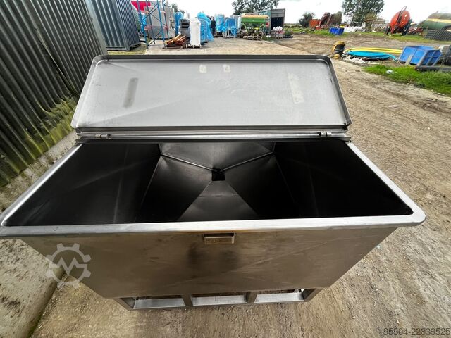 Serbatoio/vasca da 1500 litri in acciaio inox 316 316 Process Stainless Steel Tank 1500 Lt BCD Process Vessal
