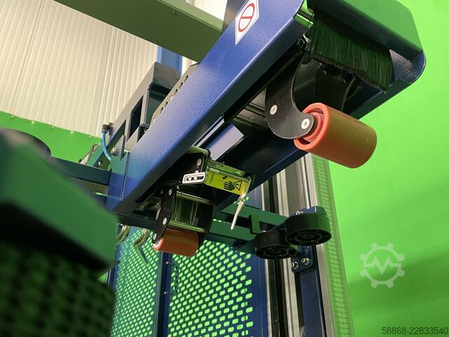 Carton sealer for opened cartons Kartonverschließmaschine min. B115/H110 MH-FJ-3A mit Deckelverschließmechanismus