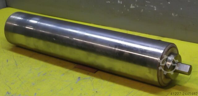 Förderbandrollen Transportrollen Edelstahl Ø 87 x 430 mm
