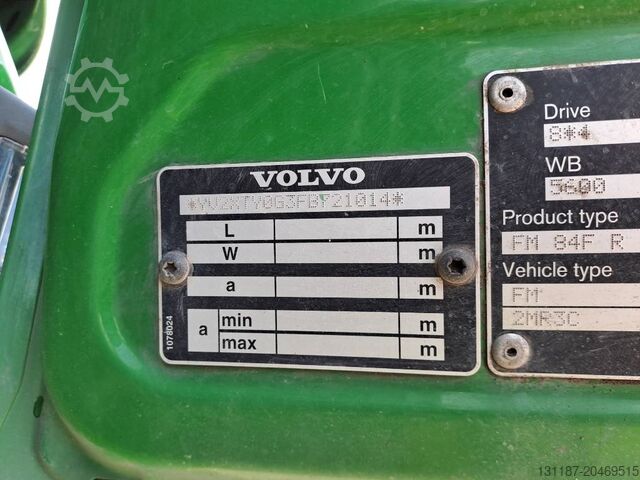 Jeřábové vozidlo Volvo FMX460 + HIAB 622 E-6 HIPRO 16m + Fly Jib 11