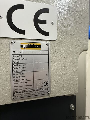 Werkplaatspers Hydraulische pers 150 ton Sahinler 1020-150