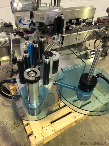 Premier Labelers Model P150 Tamper Evident Labeller PREMIER LABELERS P150