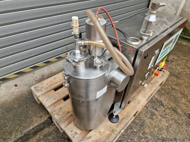 Miscelatore/Granulatore in acciaio inox Zanchetta modello Rotolab da 2,8 litri ZANCHETTA Rotolab