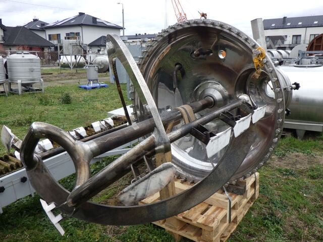 2500 L Vertical Cosmetic Reactor/Process Vessel Ekato Model SRA 2500 EKATO SRA 2500