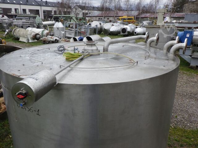 2500 L Vertical Cosmetic Reactor/Process Vessel Ekato Model SRA 2500 EKATO SRA 2500