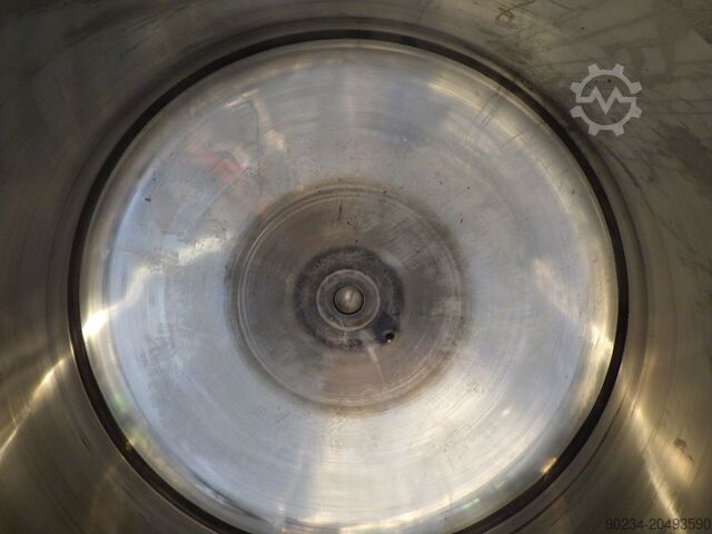 2500 L Vertical Cosmetic Reactor/Process Vessel Ekato Model SRA 2500 EKATO SRA 2500